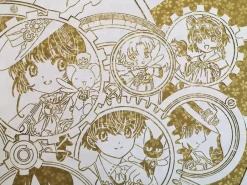 CLAMP 30th Anniversary Key Visual Chara-Kirie Paper-Cut Artwork Online