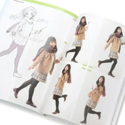 Collection of High School Girl Poses Thought About by Illustrators Sale