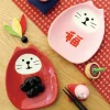 Dishware>concombre Manekineko Daruma Small Plate