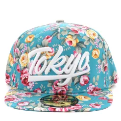 100% Cotton Tokyo Flower Pattern Hat Discount