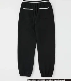 Bottoms>CounterSide Fenrir Black One Point Pants