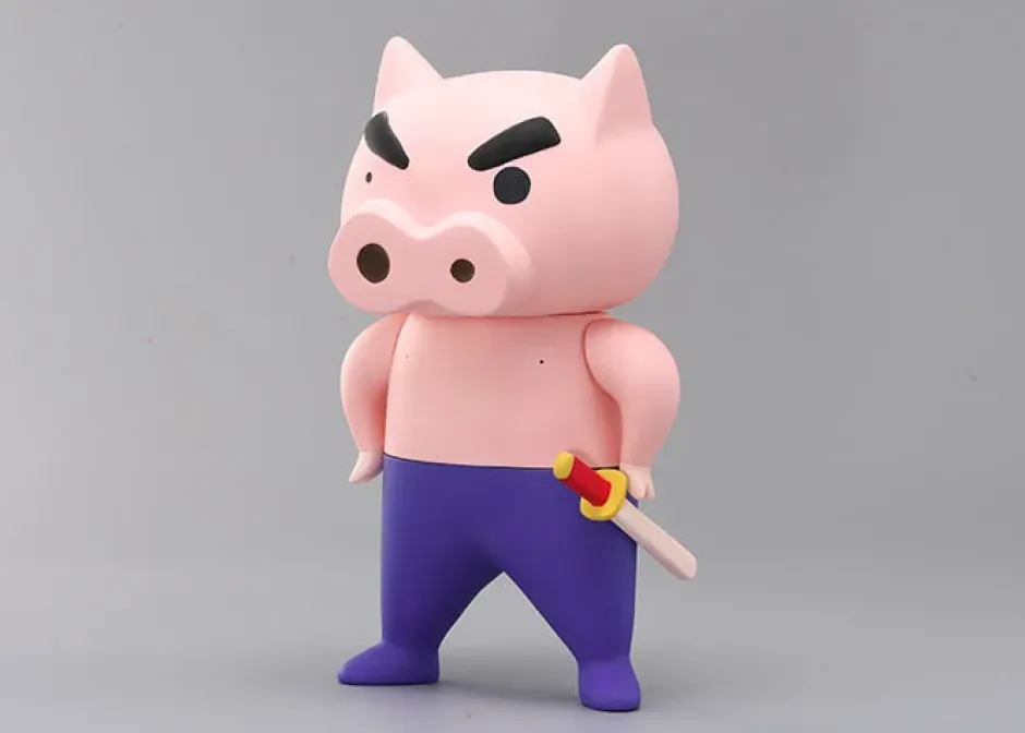 Crayon Shin-chan Soft Vinyl Collection Buriburizaemon Clearance