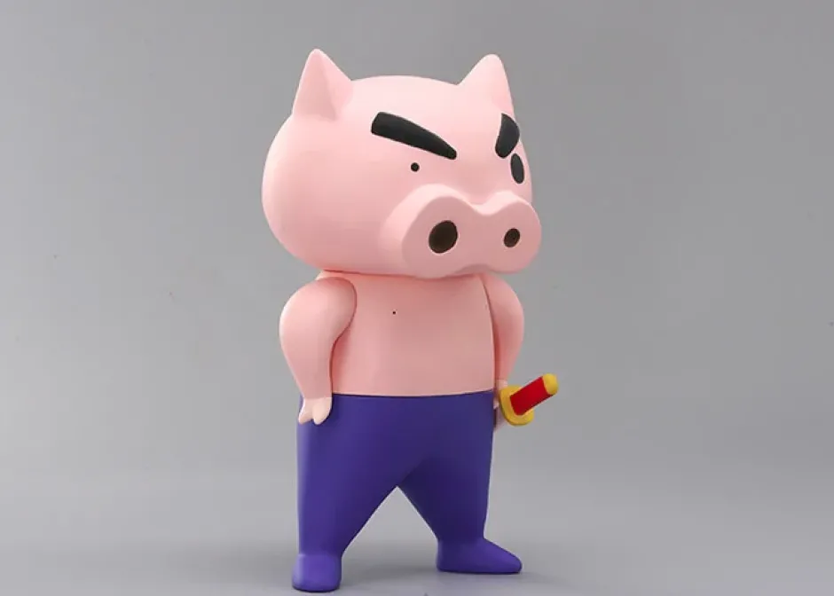 Crayon Shin-chan Soft Vinyl Collection Buriburizaemon Clearance