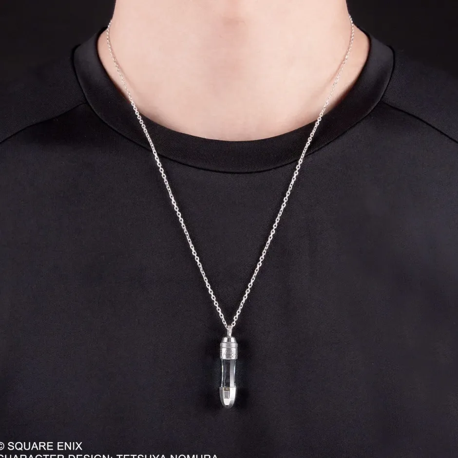 Jewelry & Hair Accessories>Crisis Core: Final Fantasy VII Reunion Silver Necklace Potion