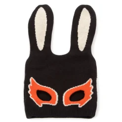 Hats & Caps>Cuelitt Masked Rabbit Pigtails Beanie