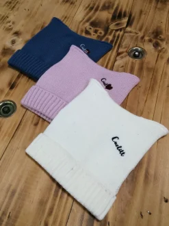 Cuelitt Nekomimi Logo Pigtails Beanie Best