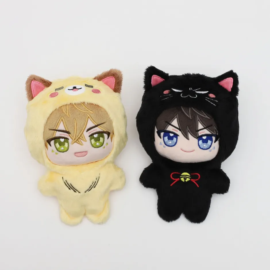 Medium Plushies>Dakaichi -I'm Being Harassed by the Sexiest Man of the Year- Nuipal Deluxe Junta & Takato Dress-up Plushie Set