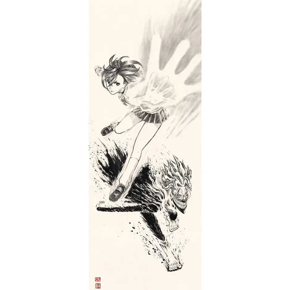 Exclusives|Tapestries>DAN DA DAN Kakejiku Special ver.