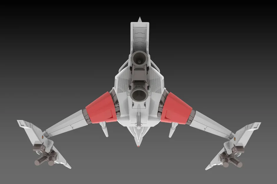 Darius Silver Hawk 3F-1B Space Fighter 1/144 Scale Plastic Kit (Re-run) Sale