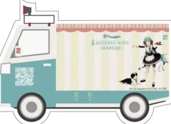 DBC x Hatsune Miku Marche Truck Ver. Miku in Car Sticker Set (Set of 3) Online