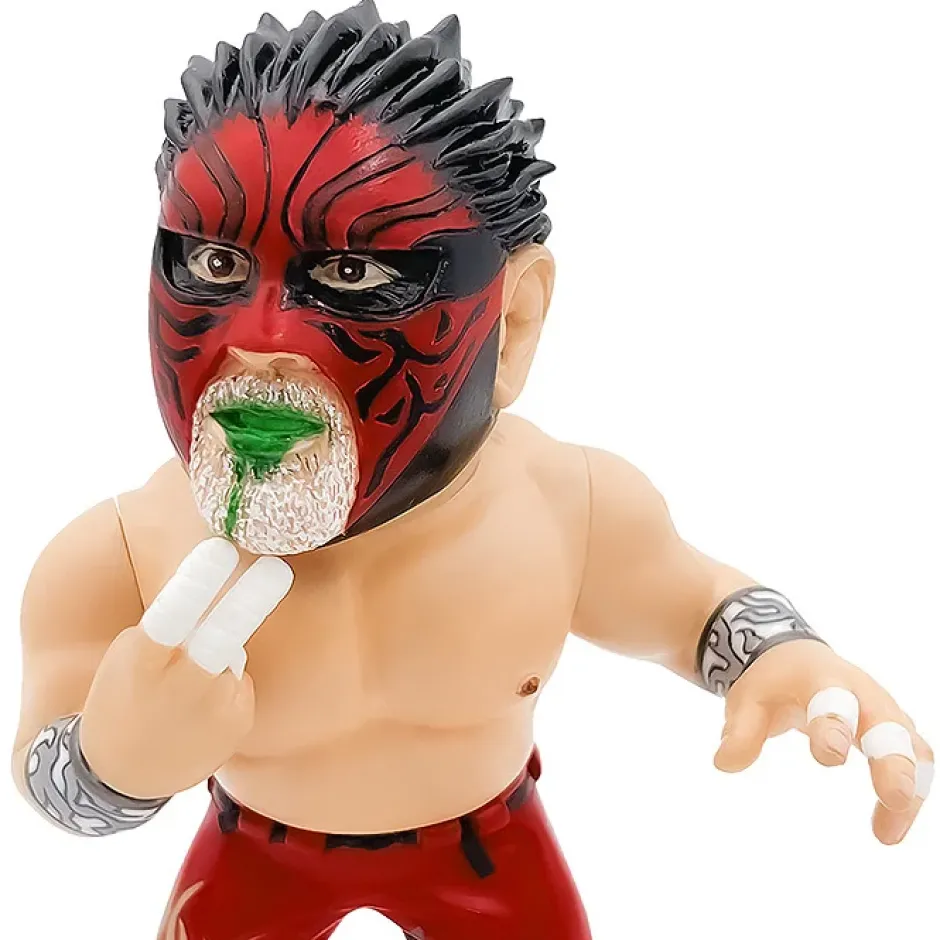 Soft Vinyl Figures>16d Collection 033: Legend Masters Great Muta: ByeBye Retirement Ver. (Red)
