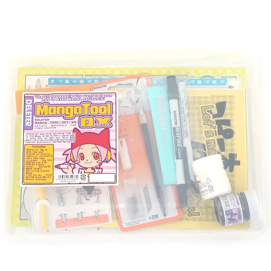 Deleter Manga Tool Sets New