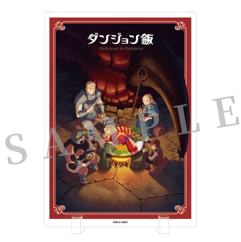 Delicious in Dungeon Acrylic Illustration Panel Best