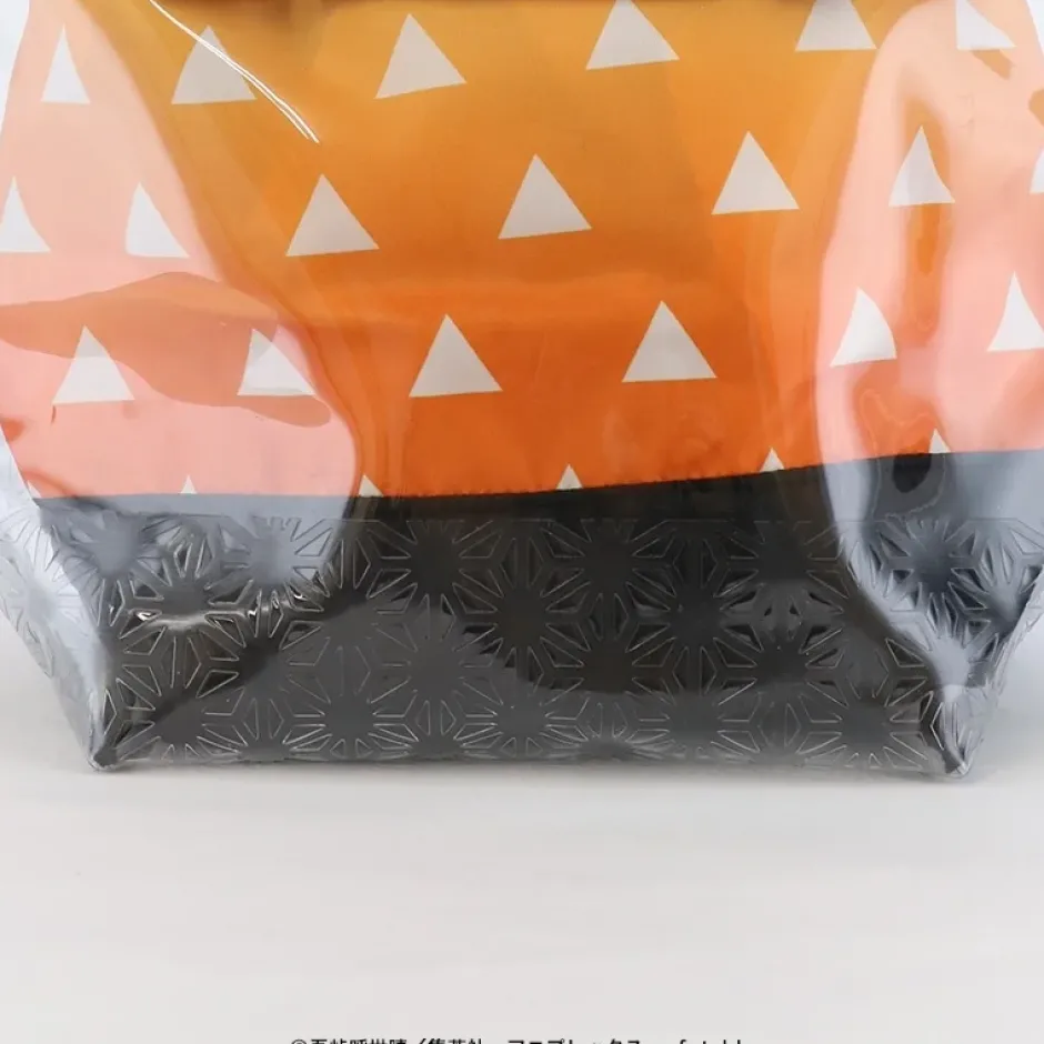 Pouches & Other Cases|Bags & Wallets>Demon Slayer: Kimetsu no Yaiba Zenitsu Agatsuma Clear Bag with Pouch
