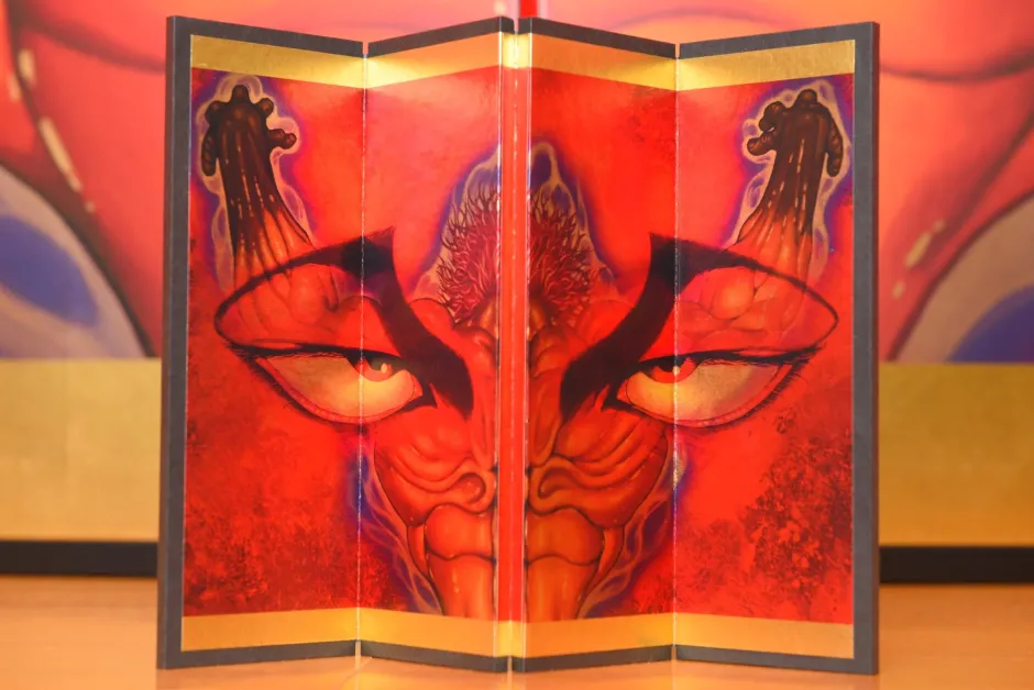 Fine Art>Demon Back Gold Byoubu