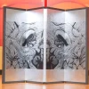 Fine Art>Demon Back Silver Byoubu