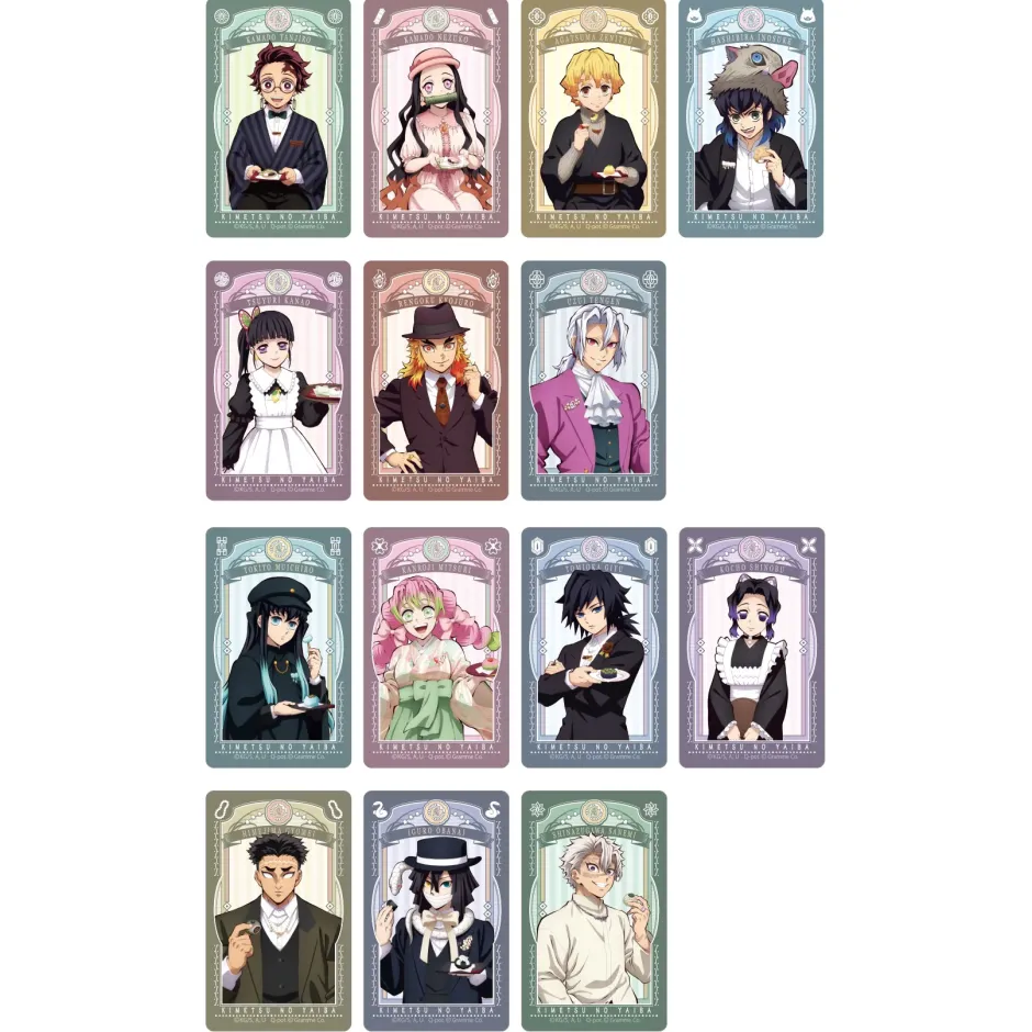 Cards>Demon Slayer: Kimetsu no Yaiba x Q-Pot. Collaboration Clear Card (Random)