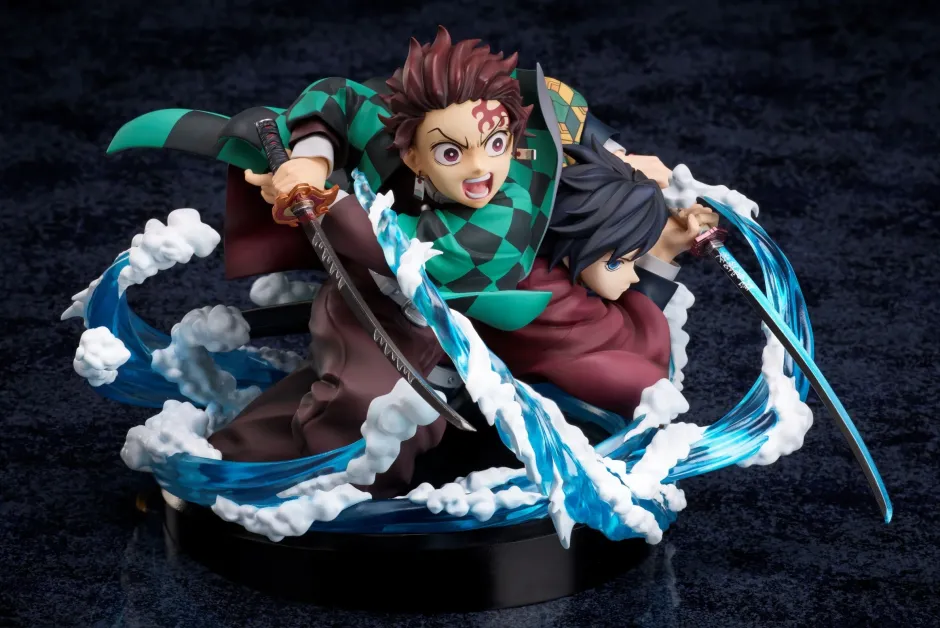 Demon Slayer: Kimetsu no Yaiba Tanjiro & Giyu Non-Scale Figure Sale
