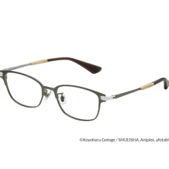 Demon Slayer: Kimetsu no Yaiba Collaboration Inosuke Hashibira Model Glass Frame w/ Original Eyeglass Case & Cleaning Cloth Set Online