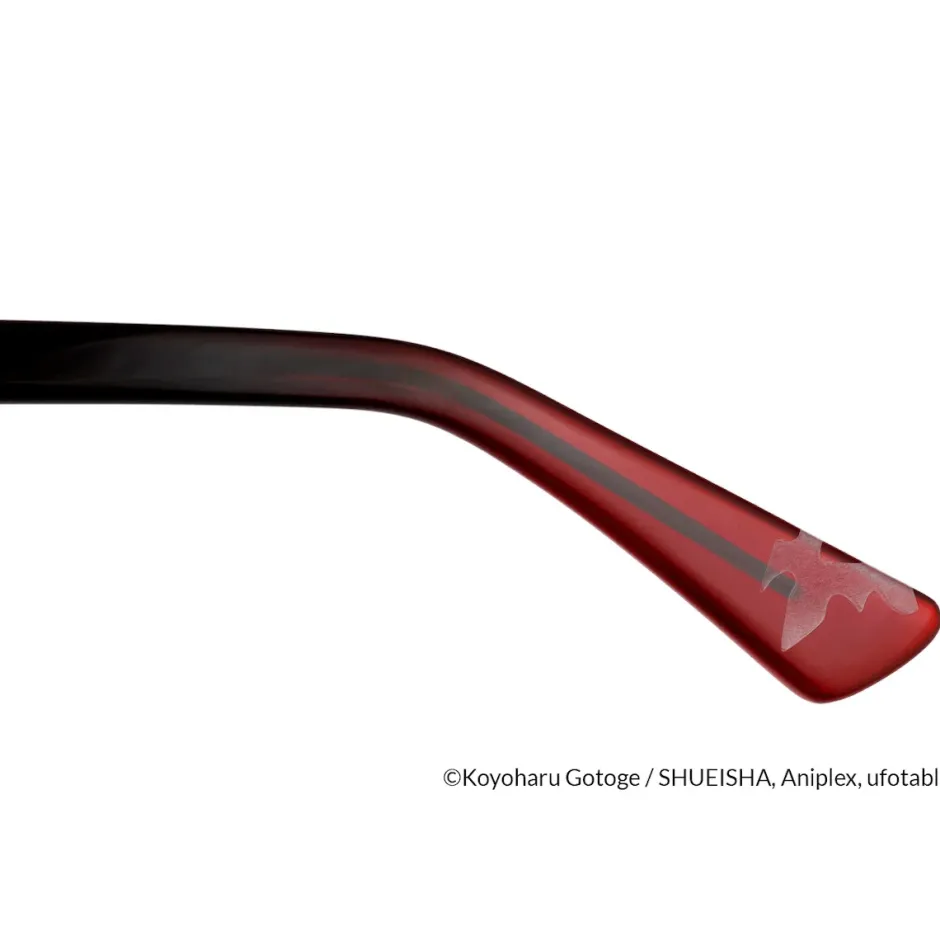 Eyewear>Demon Slayer: Kimetsu no Yaiba Collaboration Tanjiro Kamado Model Glass Frame w/ Original Eyeglass Case & Cleaning Cloth Set