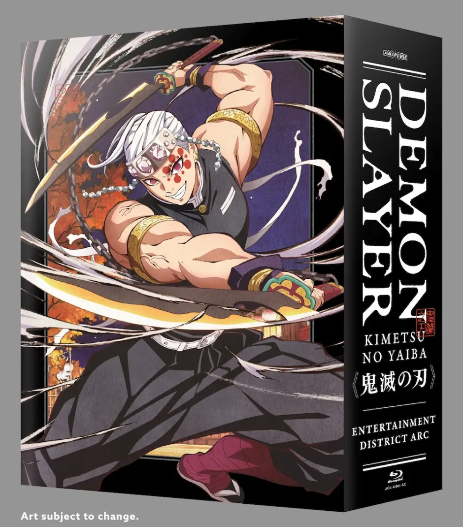Demon Slayer: Kimetsu no Yaiba - Entertainment District Arc Limited Edition Blu-ray New