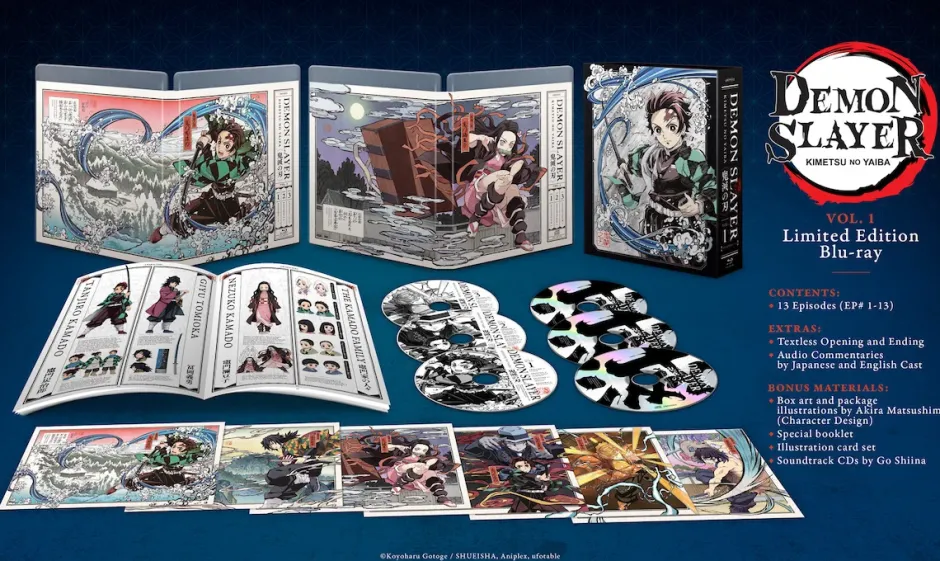 Demon Slayer: Kimetsu no Yaiba Limited Edition Blu-ray Vol. 1 Best