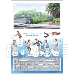 Other Goods>Dengeki Bunko Rascal Does Not Dream Series University Student Arc Group Visual Acrylic Diorama