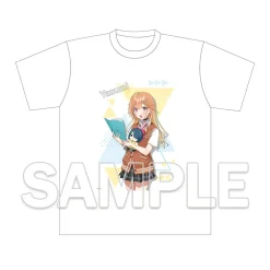 Tops>Dengeki Bunko 30th Anniversary Seiyu Radio no Ura Omote T-Shirt Yasumi Utatane
