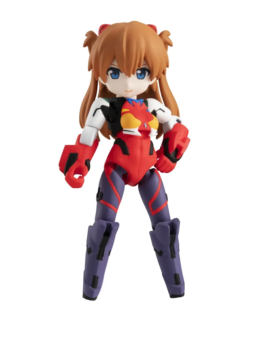 Nendoroid & Mini Figures|Bishoujo Figures>Desktop Army Rebuild of Evangelion Asuka Shikinami Langley & Unit-02 (Re-run)