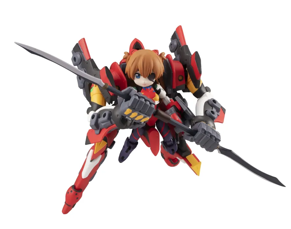 Nendoroid & Mini Figures|Bishoujo Figures>Desktop Army Rebuild of Evangelion Asuka Shikinami Langley & Unit-02 (Re-run)