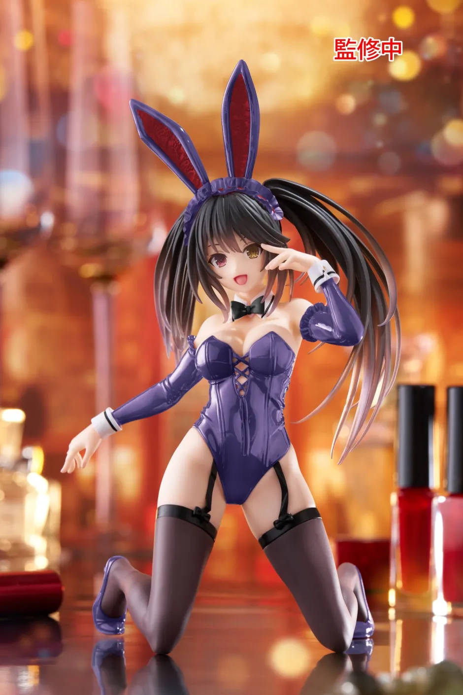 Desktop Cute Figure Date A Live V Kurumi Tokisaki: Bunny Ver. Renewal Edition Best