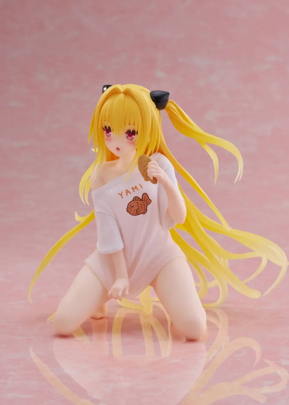 Bishoujo Figures>Desktop Cute Figure To Love-Ru Darkness Golden Darkness: Roomwear Ver.
