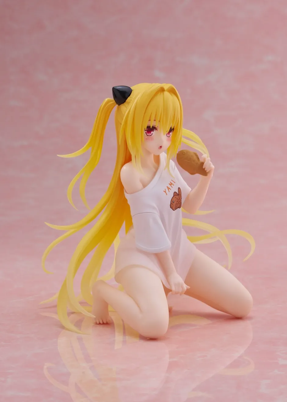 Bishoujo Figures>Desktop Cute Figure To Love-Ru Darkness Golden Darkness: Roomwear Ver.