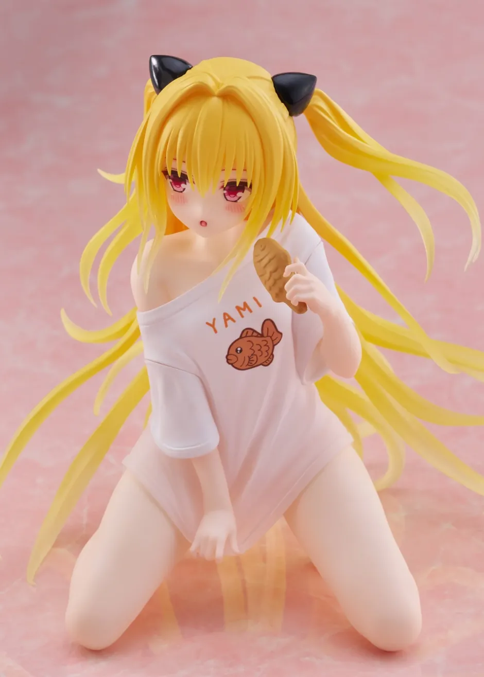 Bishoujo Figures>Desktop Cute Figure To Love-Ru Darkness Golden Darkness: Roomwear Ver.