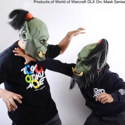DLX Orc Mask with Beard | World of Warcraft Hot