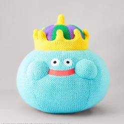 Big Plushies>Dragon Quest Smile Slime King Slime Knitted Plushie (Re-run)