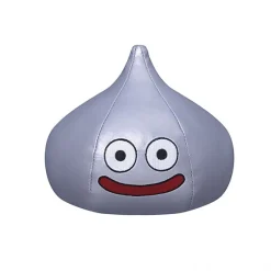 Medium Plushies>Dragon Quest Smile Slime Plushie M Metal Slime (Re-run)
