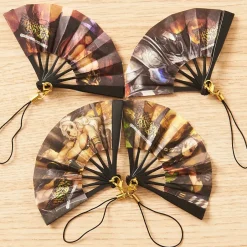 Dragon’s Crown Mini Folding Fan Strap Hot