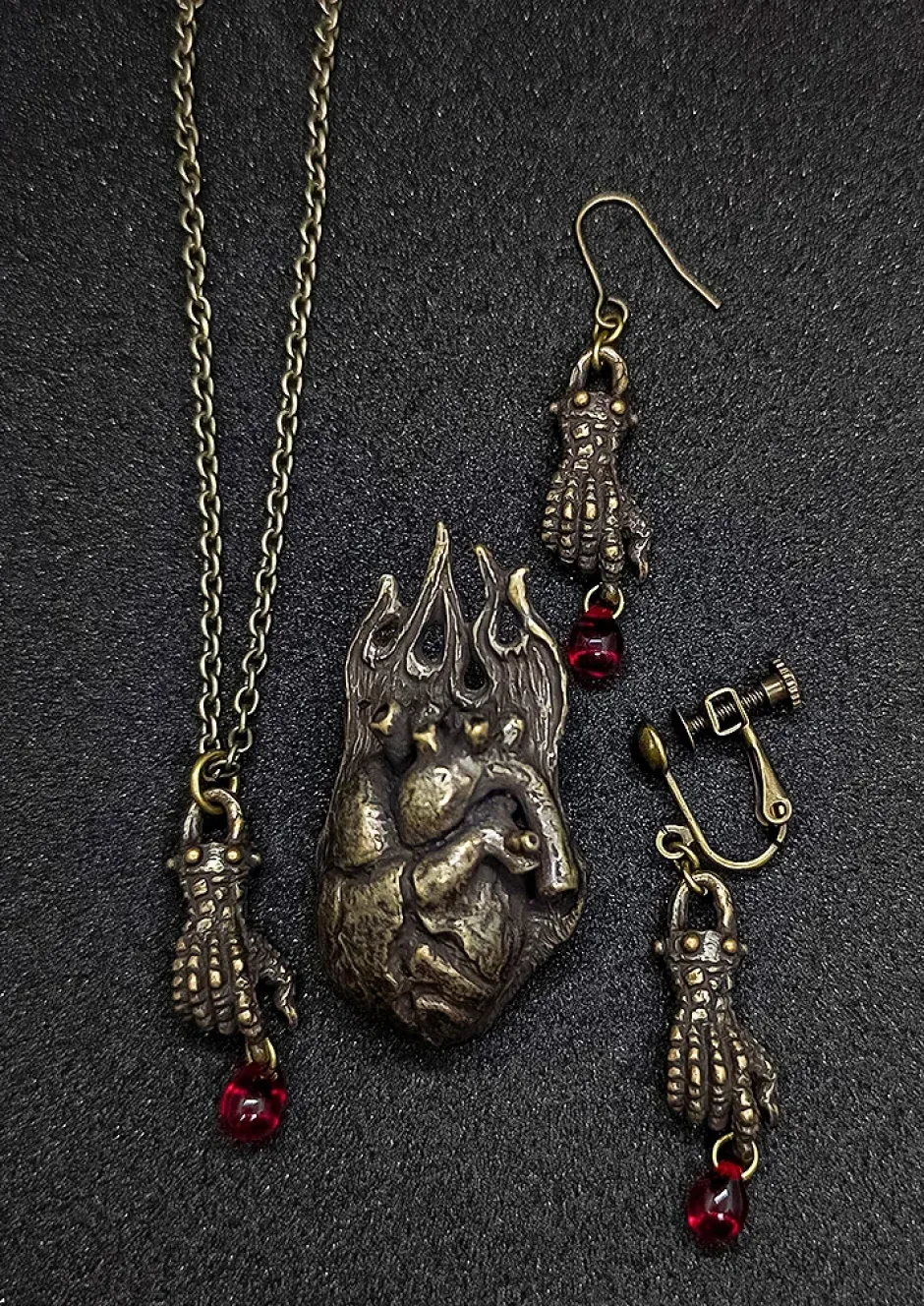 Jewelry & Hair Accessories>Dragon's Dogma 2 Dragon Hand (Piercing/Earring) For One Ear