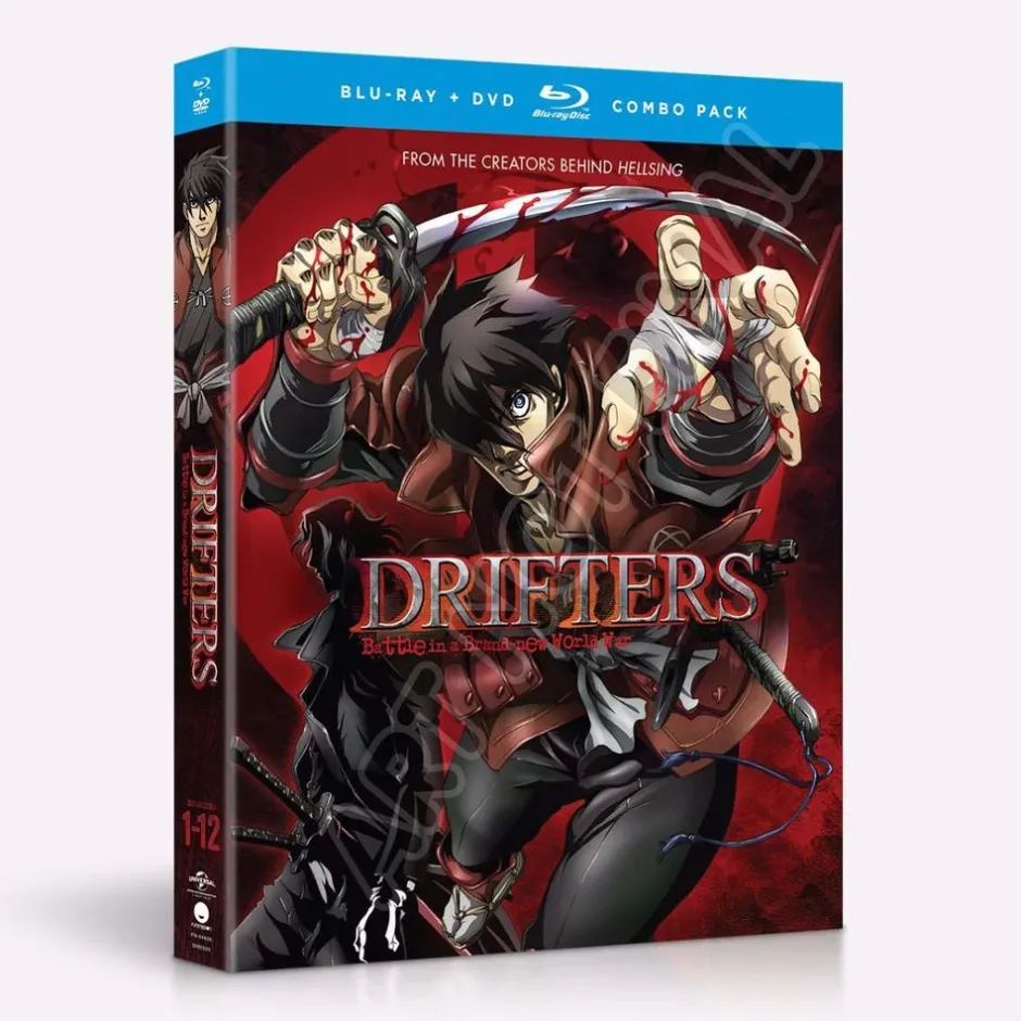 Anime Dvd/Blu-Ray>Drifters: The Complete Series Blu-ray/DVD Combo Pack