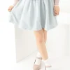 earth music&ecology Gathered Tuck Skirt
