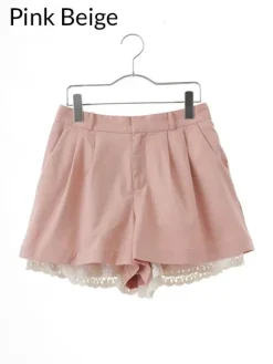 earth music&ecology Laced Hem Shorts New