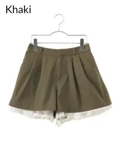 earth music&ecology Laced Hem Shorts New