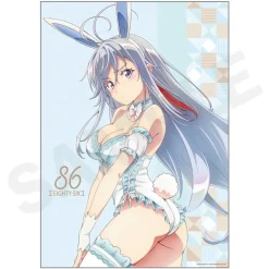 86 -Eighty Six- Anime White Bunny Lena A3-Size Clear Poster Clearance
