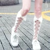 Footwear>ERIMAKI SOX Lace-Up High Socks