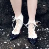 Footwear>ERIMAKI SOX Lace-Up Short Socks