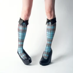 ERIMAKI SOX Tartan Checkered High Socks Online
