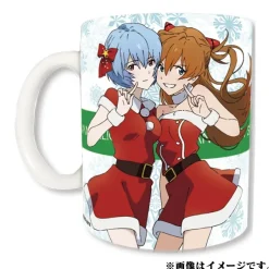 Mugs & Glasses>Eva Store Original Christmas Rei & Asuka Mug