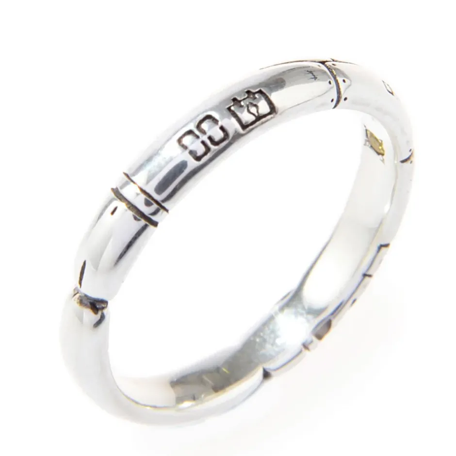 Jewelry & Hair Accessories>Evangelion Prototype Unit-00 Rei Ayanami Silver Entry Plug Ring