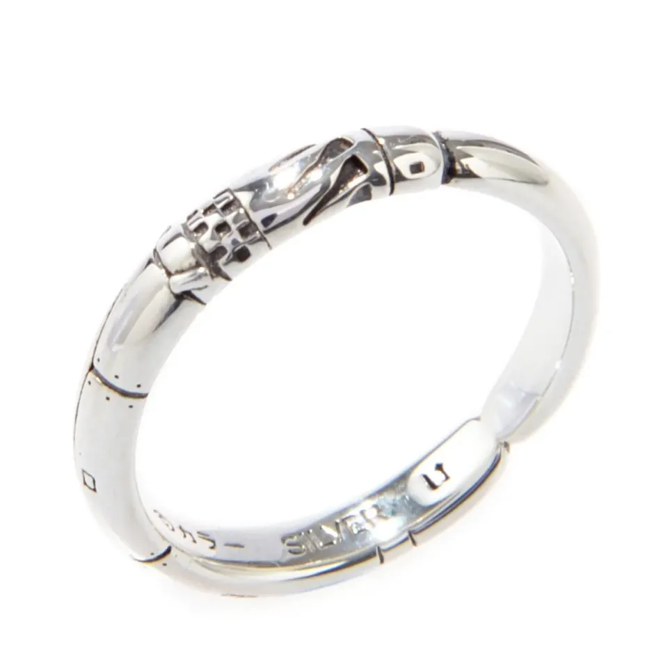 Jewelry & Hair Accessories>Evangelion Provisional Unit-05 Mari Illustrious Makinami Silver Entry Plug Ring
